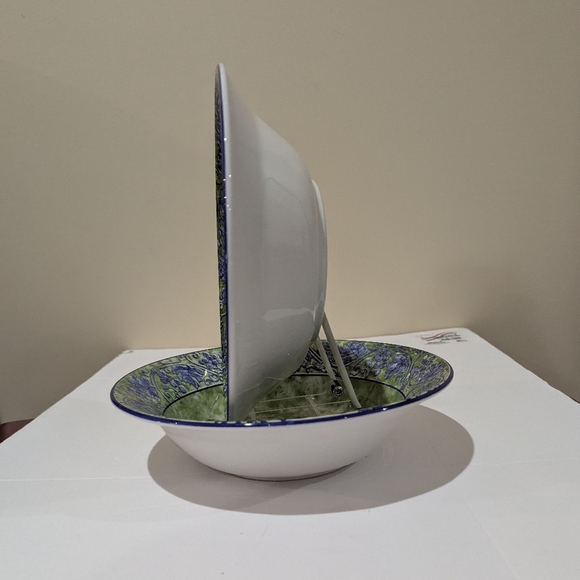 NEW 2 Large Ceramic Serving Bowl By Quadrifoglio